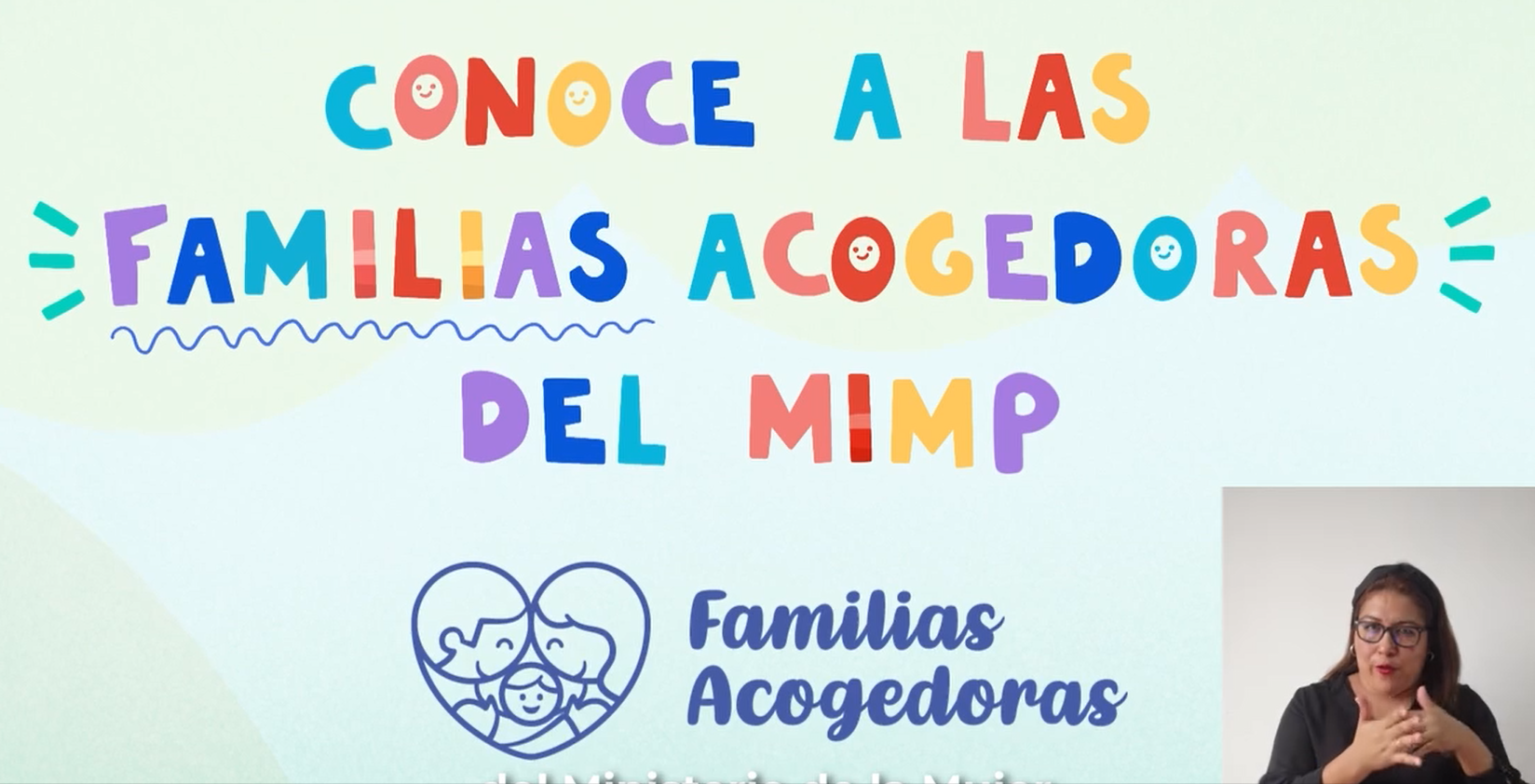 Video Familias Acogedoras - MIMP